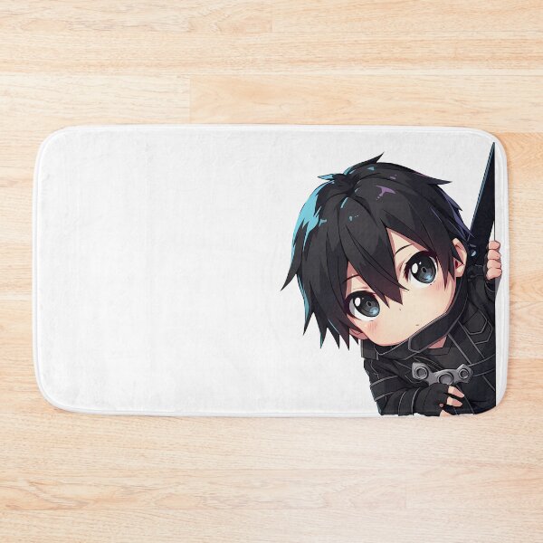 Item preview, Kirito Chibi Shy Peek Sword Art Online Anime designed and sold by HumbertoValveno.