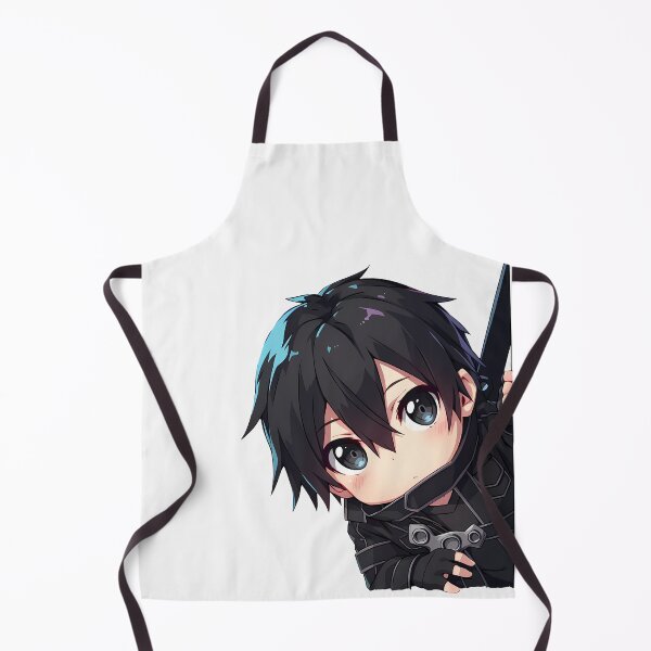 Item preview, Kirito Chibi Shy Peek Sword Art Online Anime designed and sold by HumbertoValveno.