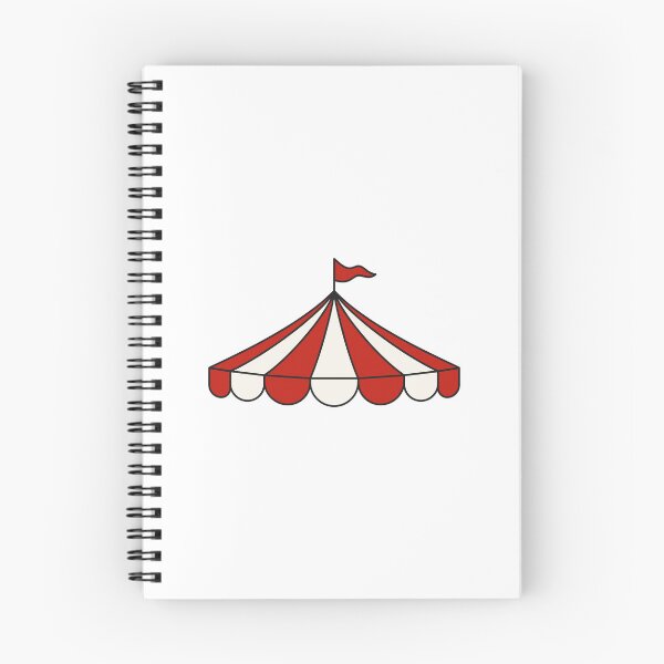 Item preview, Red And White Carnival Big Top Tent designed and sold by THP Creative.