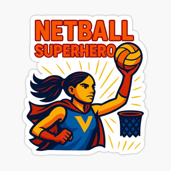 Item preview, Netball Superhero designed and sold by Kerry T.
