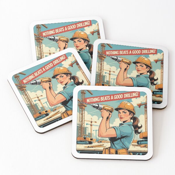 Item preview, Nothing beats a good drilling! designed and sold by NicMacTees.