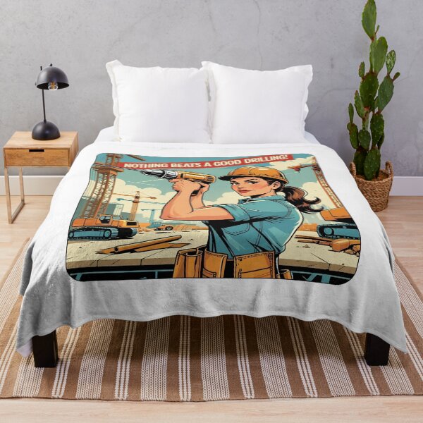 Item preview, Nothing beats a good drilling! designed and sold by NicMacTees.