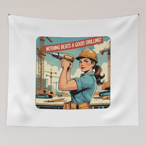 Item preview, Nothing beats a good drilling! designed and sold by NicMacTees.