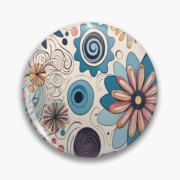 Item preview, Minimalist Abstract Geometric Flowers designed and sold by artedamensagem.