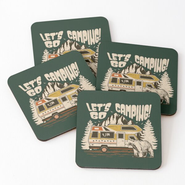 Item preview, Funny Camping Camper Grizzly Bear Danger Vintage  designed and sold by TackyTime.