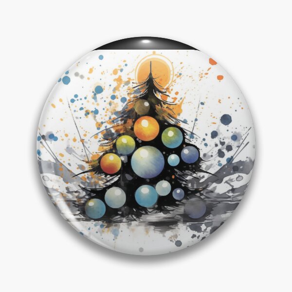 Item preview, Christmas - Holiday Tree Ink Drawing designed and sold by Roxane Bay.