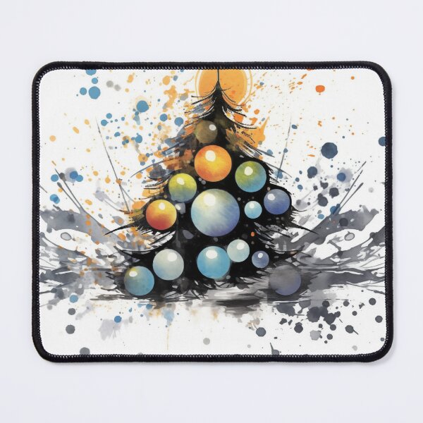 Item preview, Christmas - Holiday Tree Ink Drawing designed and sold by Roxane Bay.