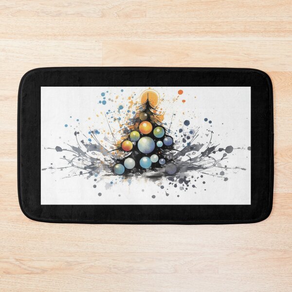 Item preview, Christmas - Holiday Tree Ink Drawing designed and sold by Roxane Bay.