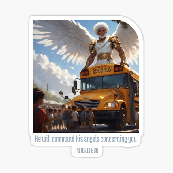 Item preview, He will command His angels concerning you 2 designed and sold by His-Majes-Tees.