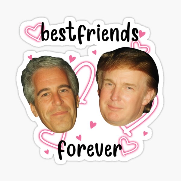 Artikel-Vorschau von Beste Freunde für immer, Trump, Epstein, designt und verkauft von Spirex-Shop.