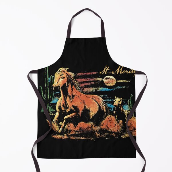Item preview, Vintage Desert Horse Art – Retro Western Wild Run Design designed and sold by YogaAriesta.