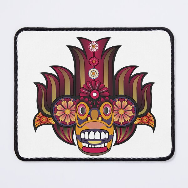 Item preview, Devil mask, Srilankan Mask, Yaka Sticker, colorful mask designed and sold by vikyky.