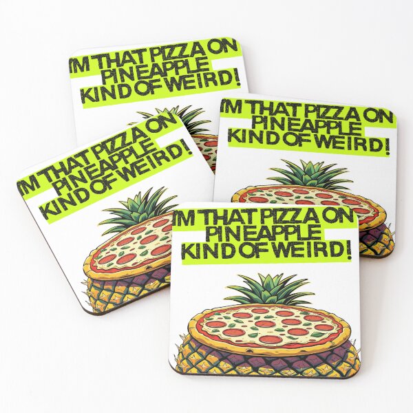 Item preview, Pizza on Pineapple weird designed and sold by CommotionKing.