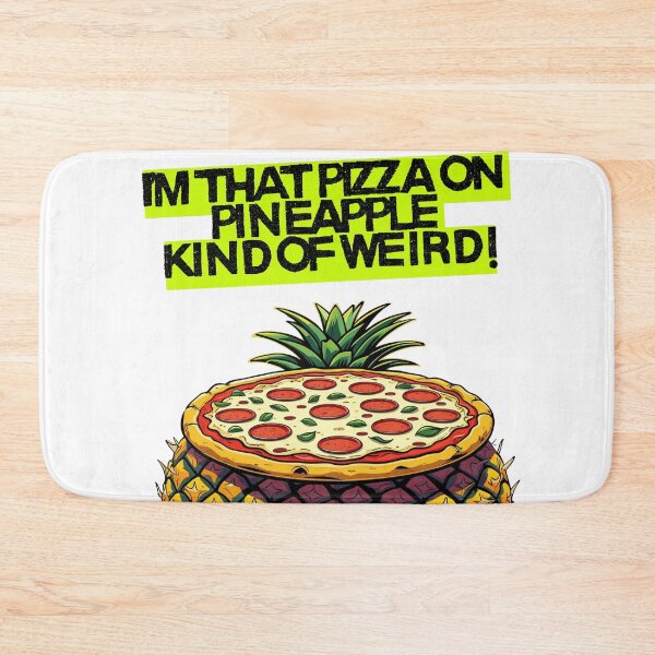 Item preview, Pizza on Pineapple weird designed and sold by CommotionKing.