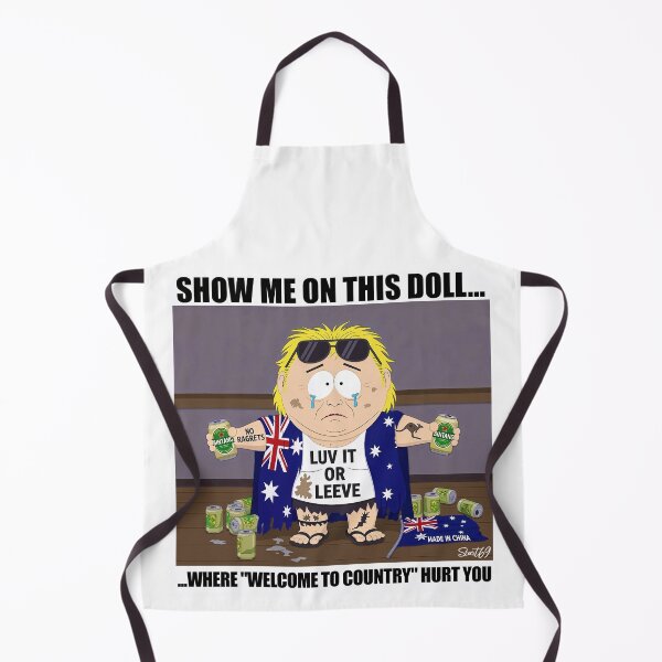 Item preview, Show Me On This Doll Where "WELCOME TO COUNTRY" Hurt You - South Park Style designed and sold by riotgear.
