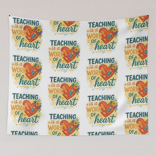 Item preview, Teaching Is a Work of Heart "Teacher Appreciation Week" designed and sold by CoachEkong.