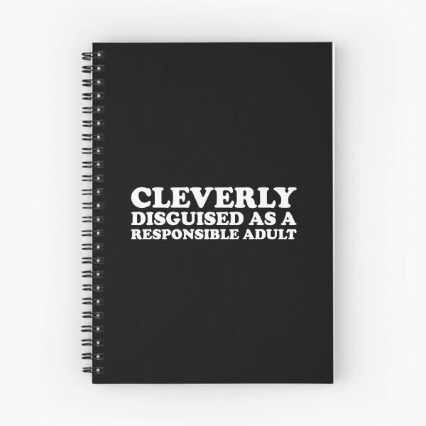 Item preview, Cleverly Disguised As A Responsible Adult designed and sold by xhearalisa.