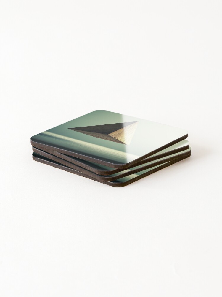 Thumbnail 4 of 5, Coasters (Set of 4), Triangular designed and sold by RicoInStudios.