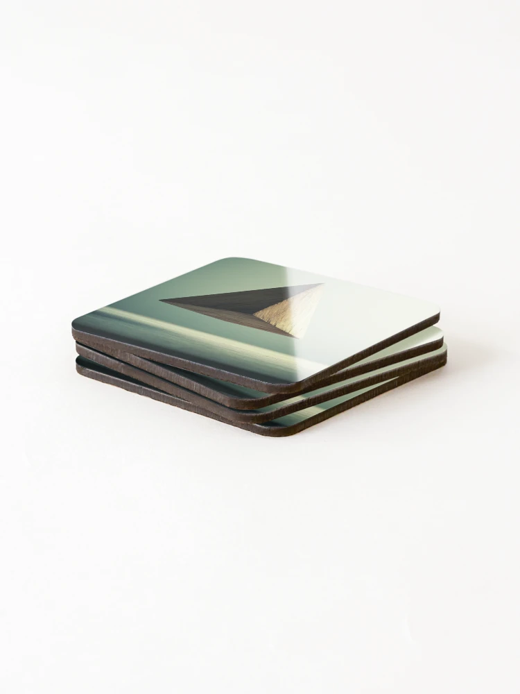 Thumbnail 4 of 5, Coasters (Set of 4), Triangular designed and sold by RicoInStudios.
