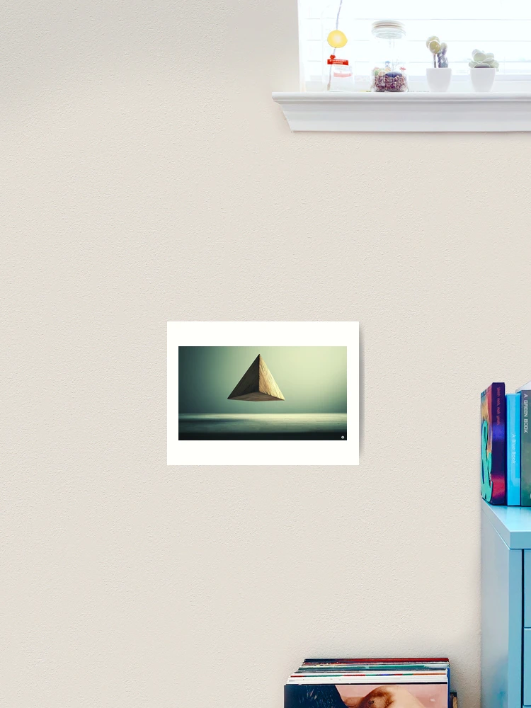 Thumbnail 2 of 3, Art Print, Triangular designed and sold by RicoInStudios.