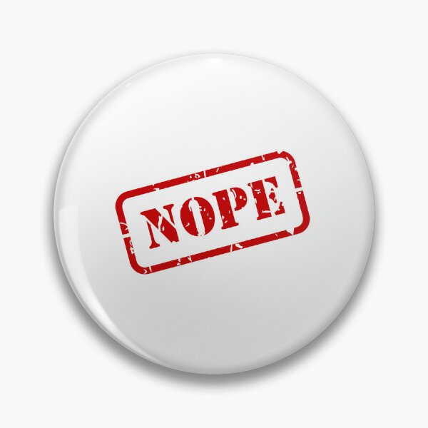 Item preview, Nope Red Rubber Stamp Vector designed and sold by THP Creative.