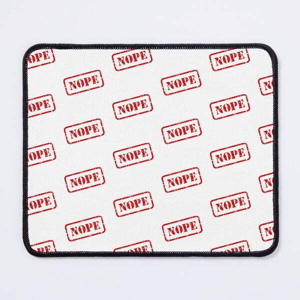 Item preview, Nope Red Rubber Stamp Vector designed and sold by THP Creative.