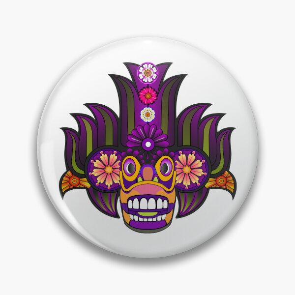 Item preview, Devil mask, Srilankan Mask, Yaka Sticker, colorful mask Sticker designed and sold by vikyky.