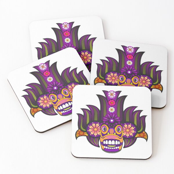 Item preview, Devil mask, Srilankan Mask, Yaka Sticker, colorful mask Sticker designed and sold by vikyky.