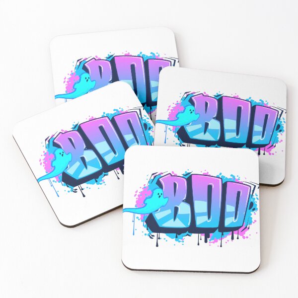 Item preview, BOO Ghost Graffiti – Cute Spooky Halloween Street Art designed and sold by Artzco.