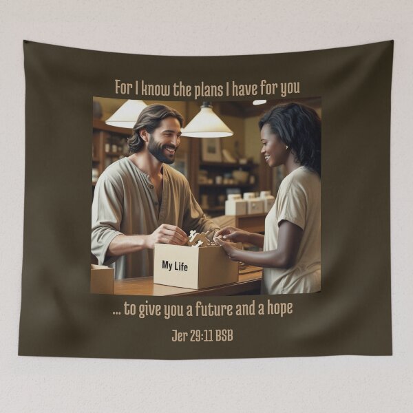 Item preview, For I know the plans I have for you 3 designed and sold by His-Majes-Tees.