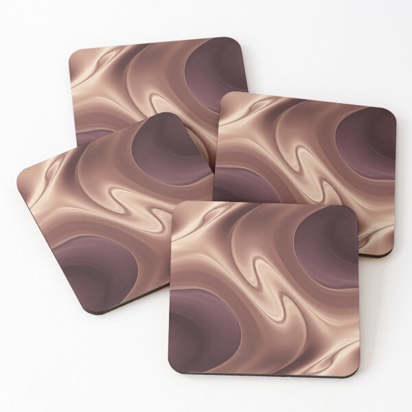 Item preview, Abstract shapes in beige and brown tones designed and sold by kitosonito.