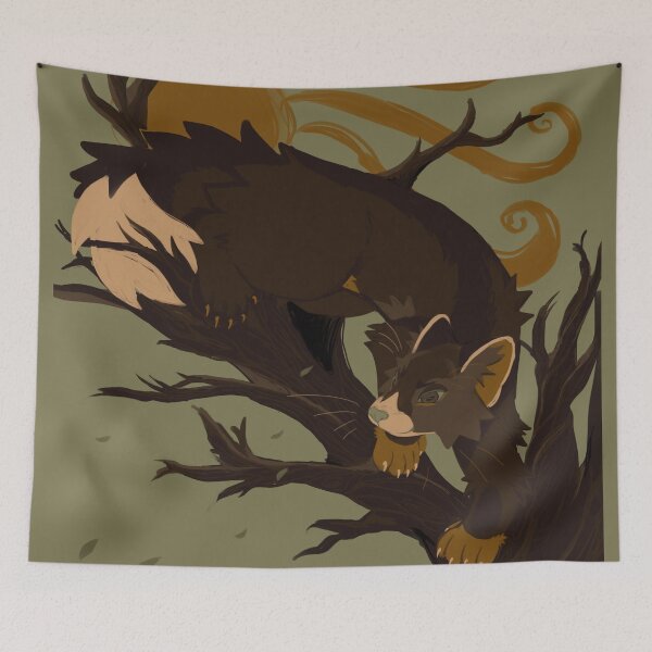Item preview, tapestry designed and sold by Bestiarium-art.