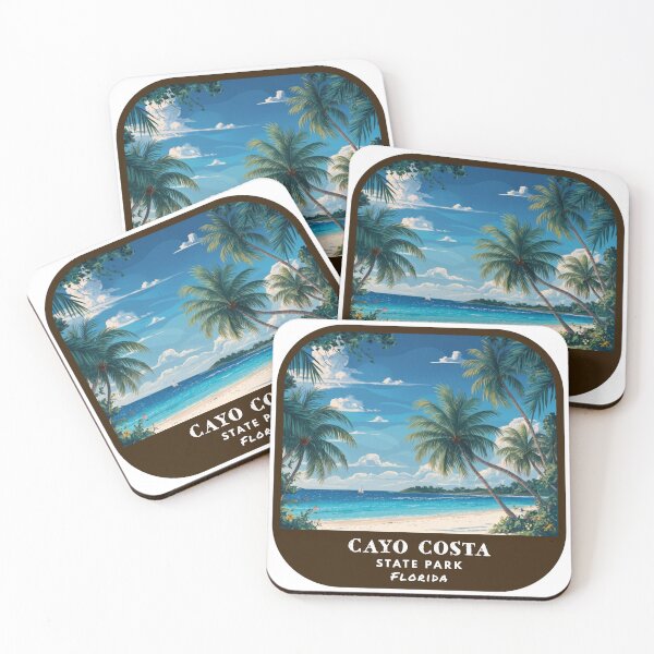 Item preview, Vintage Cayo Costa State Park (Florida State Park) designed and sold by RabbitK.