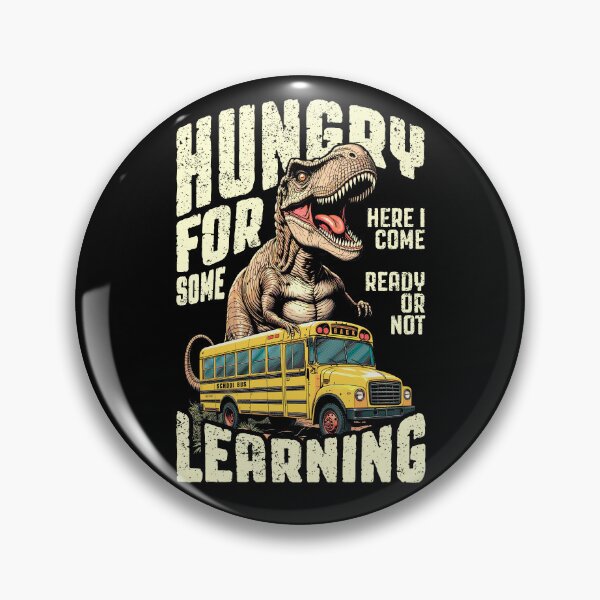 Item preview, Trex First Day Of Back To School Bus Hungry For Learning designed and sold by GrandeDuc.