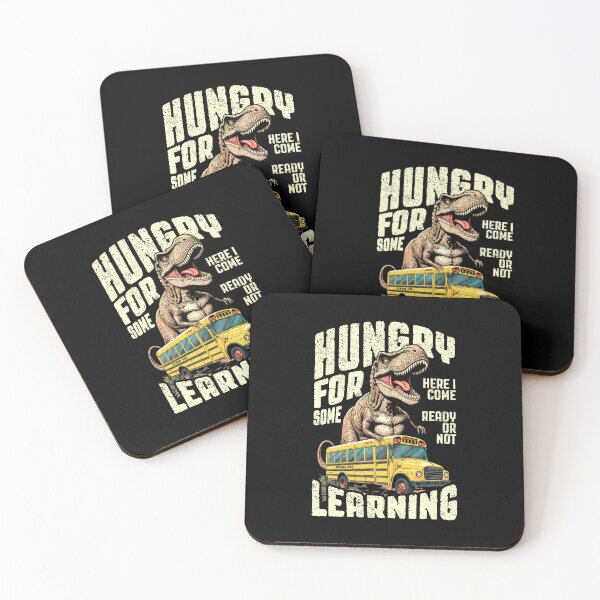 Item preview, Trex First Day Of Back To School Bus Hungry For Learning designed and sold by GrandeDuc.