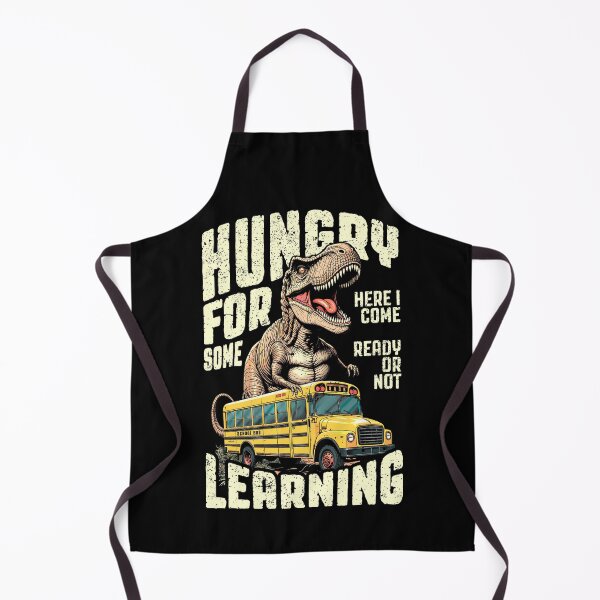 Item preview, Trex First Day Of Back To School Bus Hungry For Learning designed and sold by GrandeDuc.