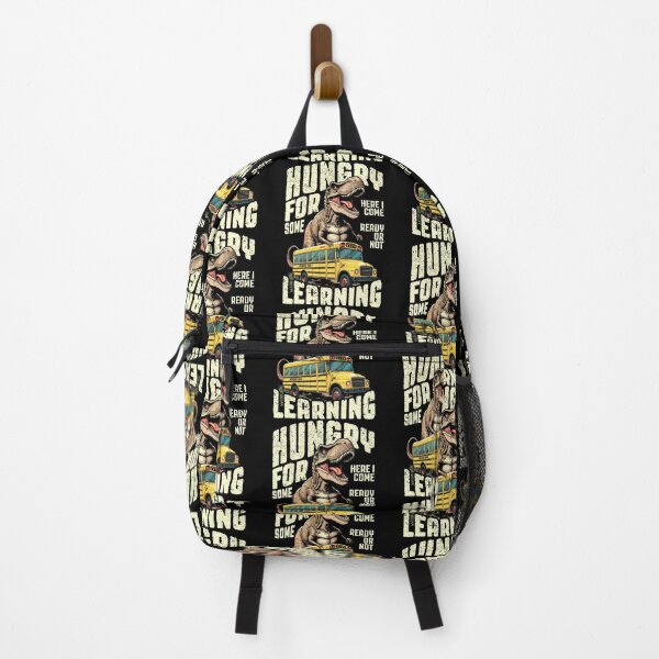 Item preview, Trex First Day Of Back To School Bus Hungry For Learning designed and sold by GrandeDuc.