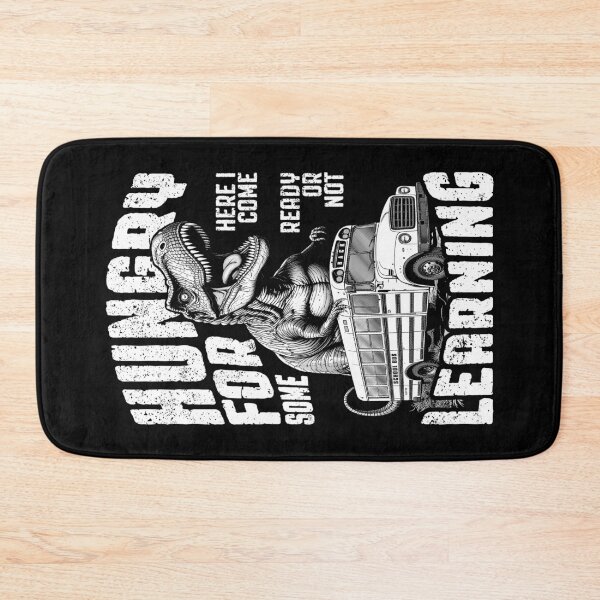 Item preview, Trex First Day Of Back To School Bus Hungry For Learning designed and sold by GrandeDuc.