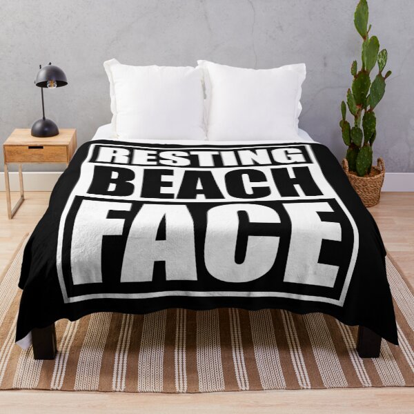Item preview, Resting Beach Face Relaxed and Witty Summer Vibes Design designed and sold by zakugan.