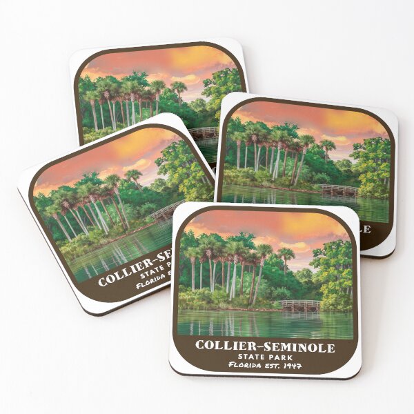 Item preview, Vintage Collier-Seminole State Park (Florida State Park) designed and sold by RabbitK.