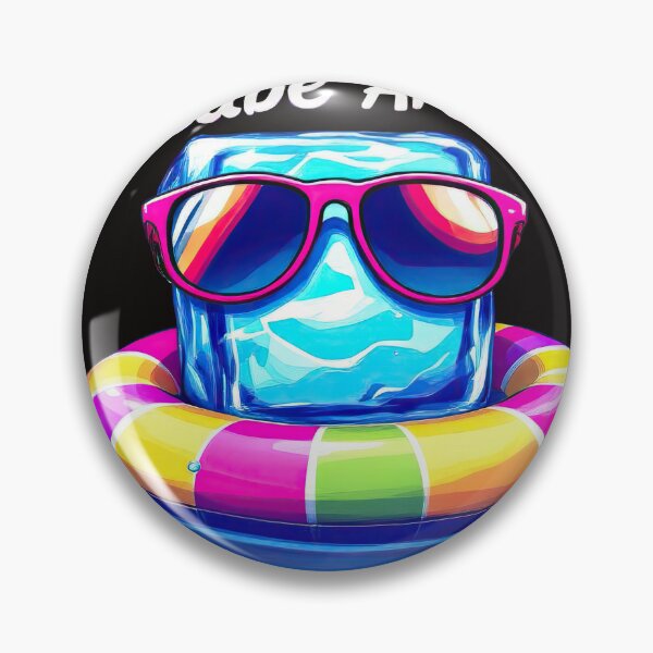 Item preview, A close up of a pool float with sunglasses on it designed and sold by cafegrafis.