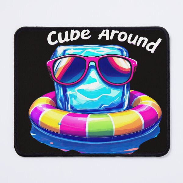 Item preview, A close up of a pool float with sunglasses on it designed and sold by cafegrafis.