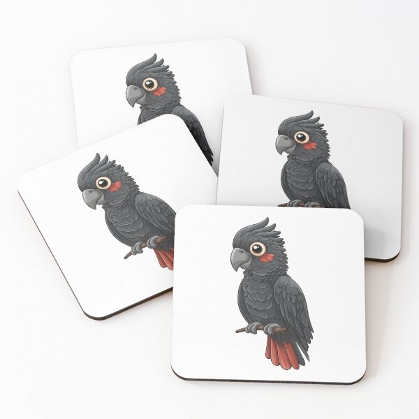 Item preview, Red Tailed Black Cockatoo designed and sold by vembershop.