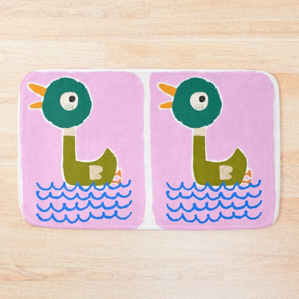 Item preview, “Quirky Duck on a Pink Lake” designed and sold by seontelier.
