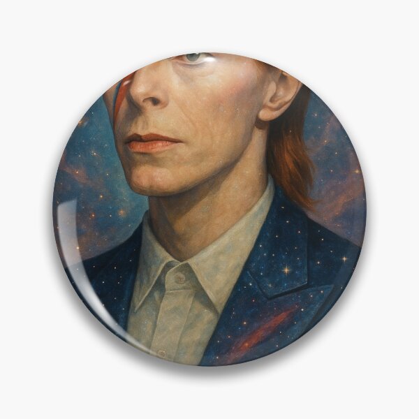 Item preview, The Celestial Chameleon: A Portrait of David Bowie designed and sold by MalaLibrary.