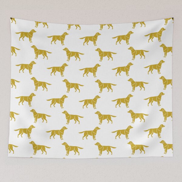Item preview, Golden Labrador Seamless Pattern designed and sold by overheadclick.