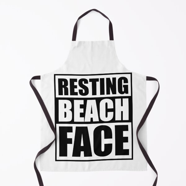 Item preview, Resting Beach Face Relaxed and Witty Summer Vibes Design designed and sold by zakugan.