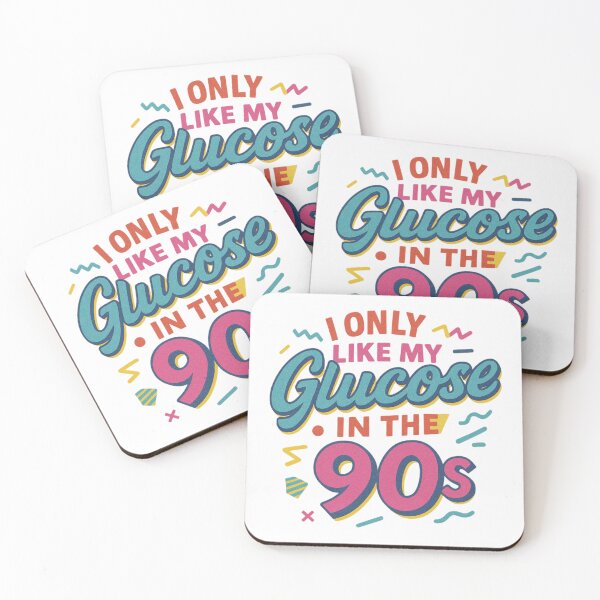 Item preview, I Only Like My Glucose in the 90s designed and sold by chitown23.