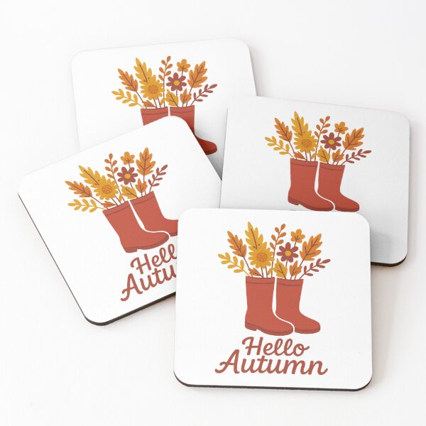 Item preview, Hello Autumn Floral Rain Boot Bouquet designed and sold by THIENVT.