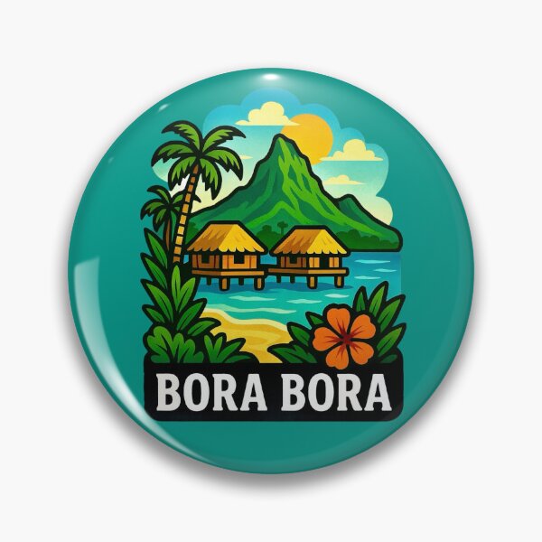 Item preview, Bora Bora - Tropical Paradise with Crystal Waters designed and sold by Myra365Art.